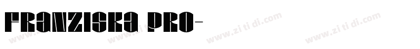 Franziska Pro字体转换